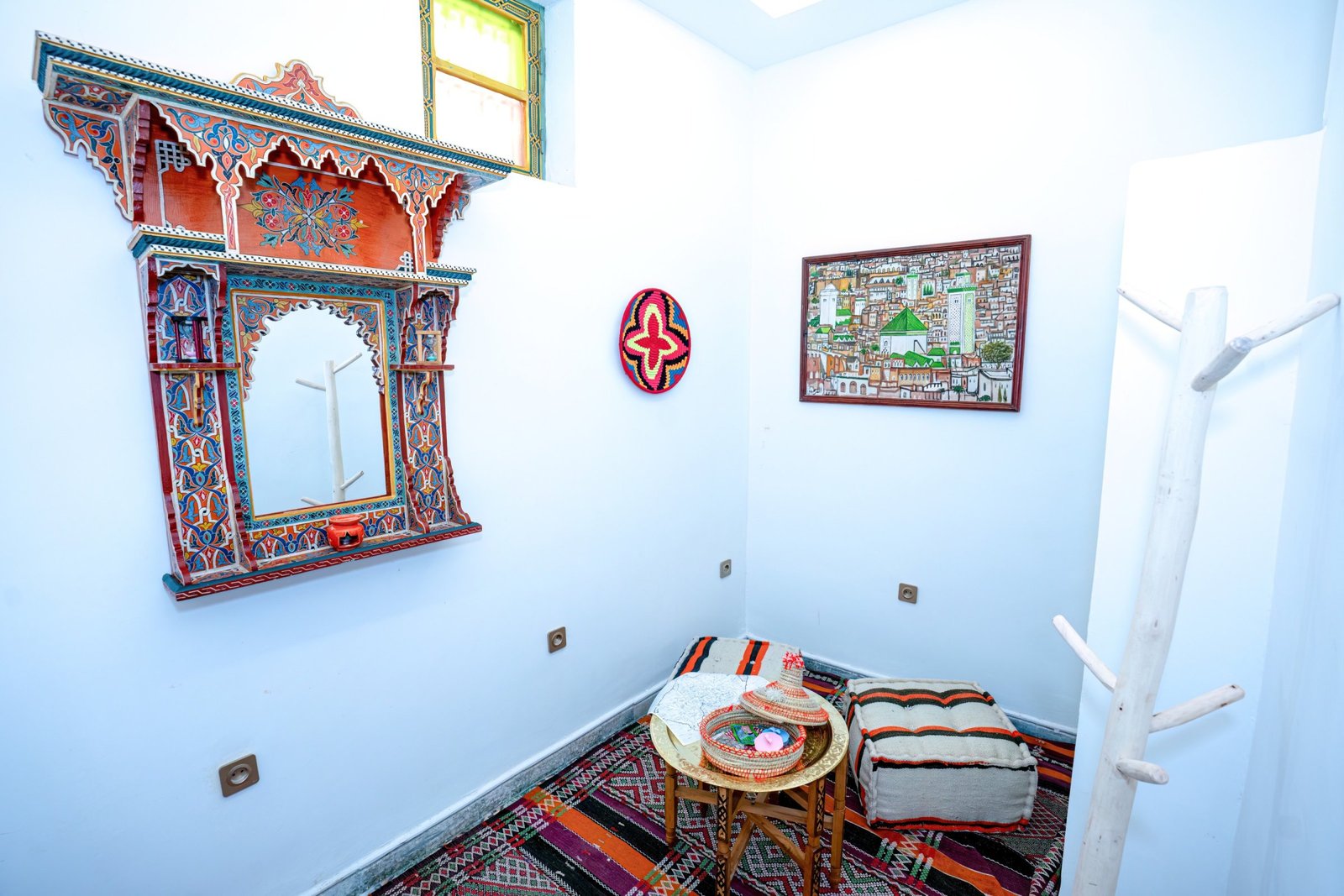 Lalla Kaoutar room, the sitting corner