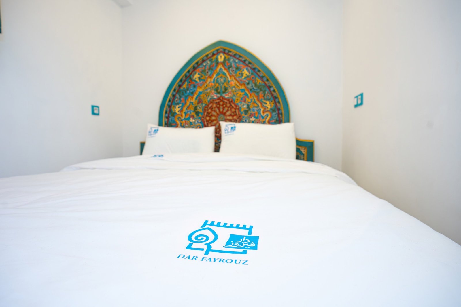 Lalla Rahima room, the double bed