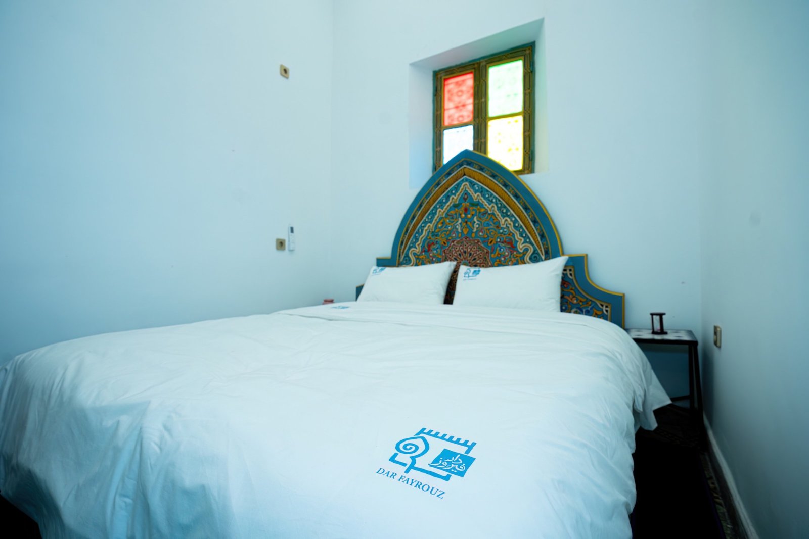 Lalla Yamna room, the double bed