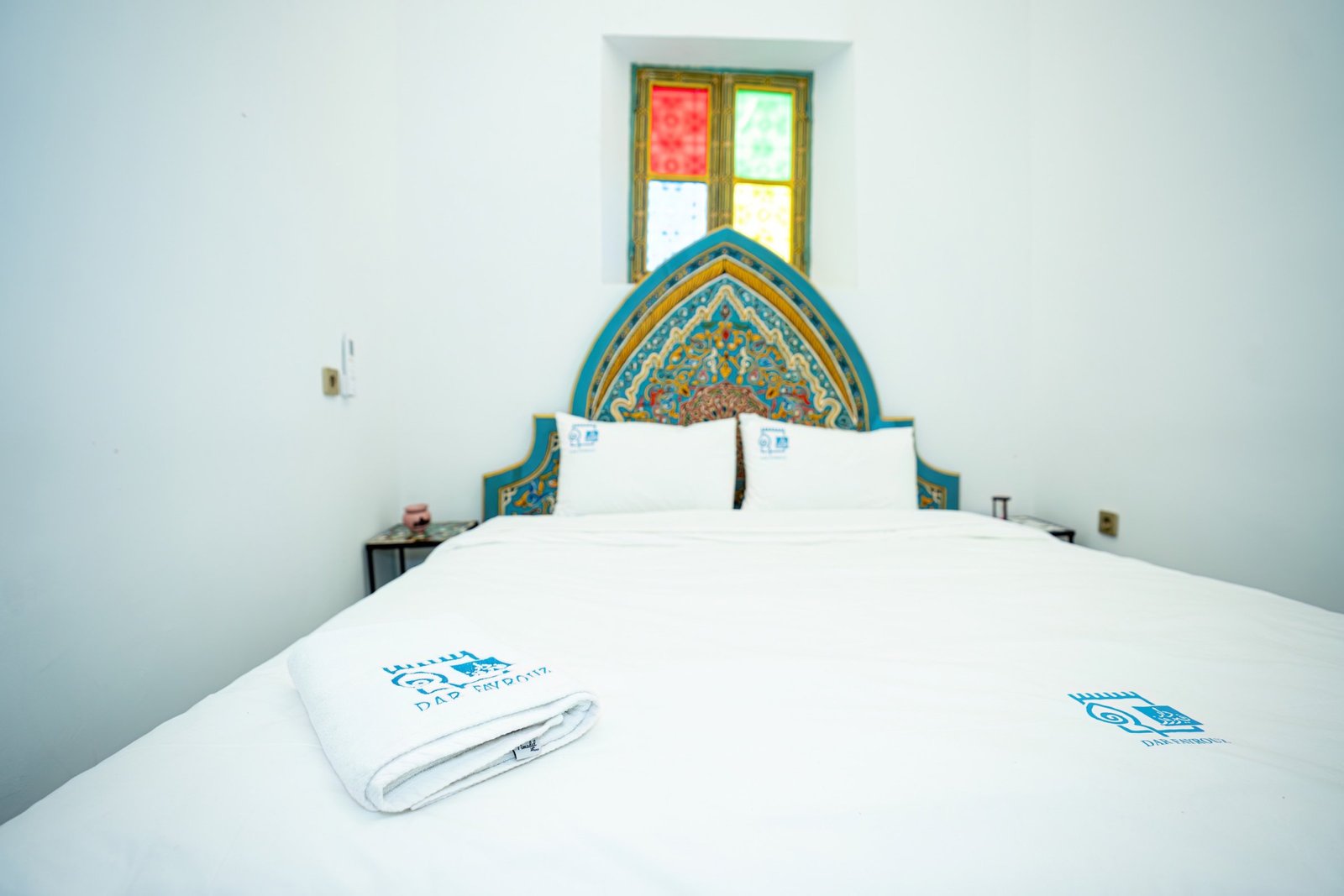 Lalla Yamna room, the double bed